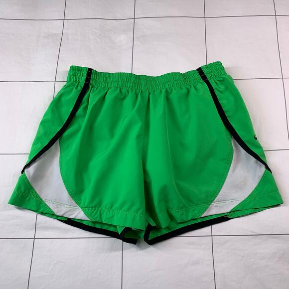 Nike Shorts Womens Small Green Athletic Running Activewear Gym Hiking Casual - Picture 1 of 12